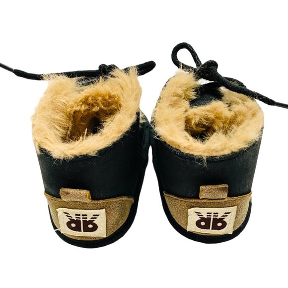 Romulus Faux Fur Lined Infant Shoes - Picture 3 of 4